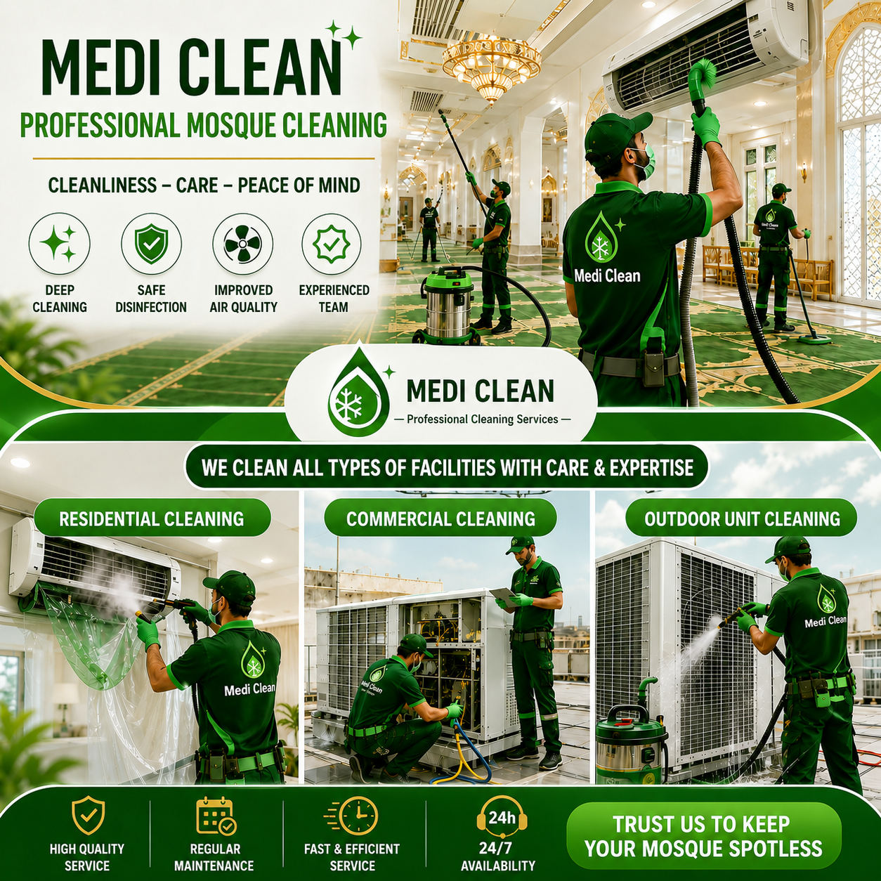 Mosque Cleaning & Sanitization